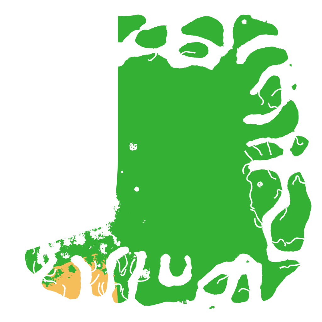 Biome Rust Map: Procedural Map, Size: 6000, Seed: 6757