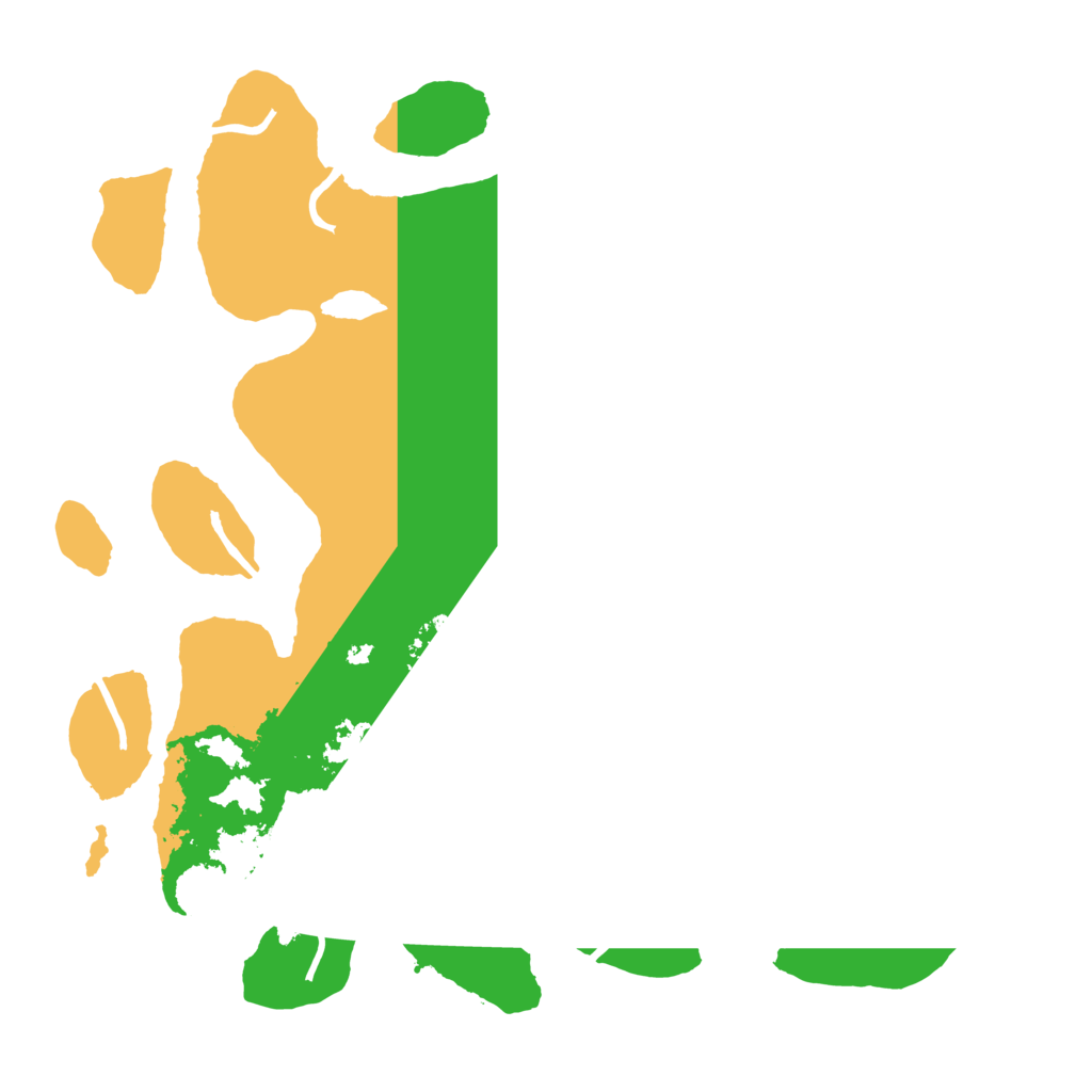 Biome Rust Map: Procedural Map, Size: 3550, Seed: 408655