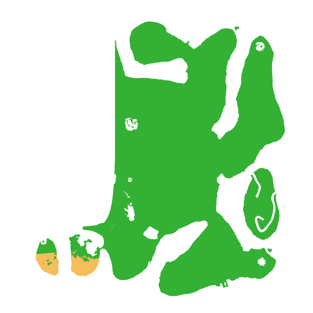 Biome Rust Map: Procedural Map, Size: 3550, Seed: 659253