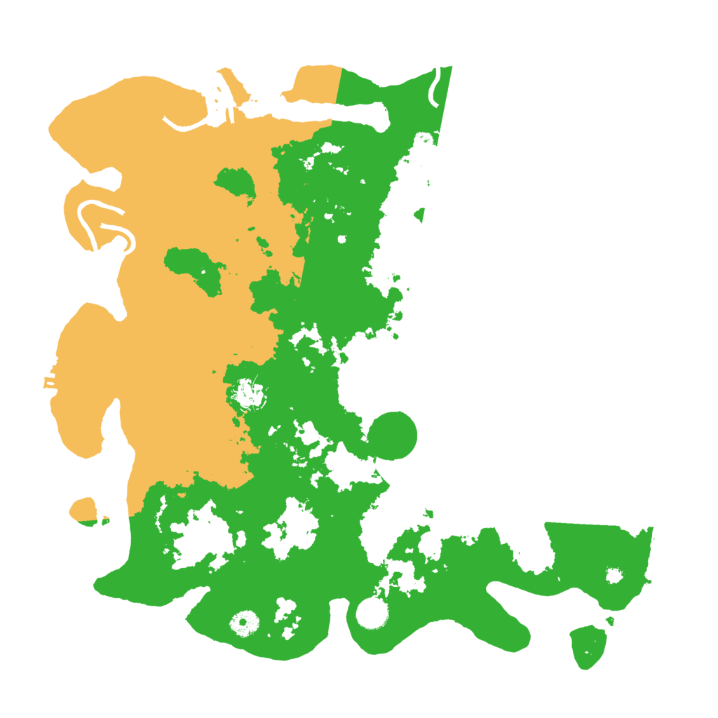 Biome Rust Map: Procedural Map, Size: 4000, Seed: 192532