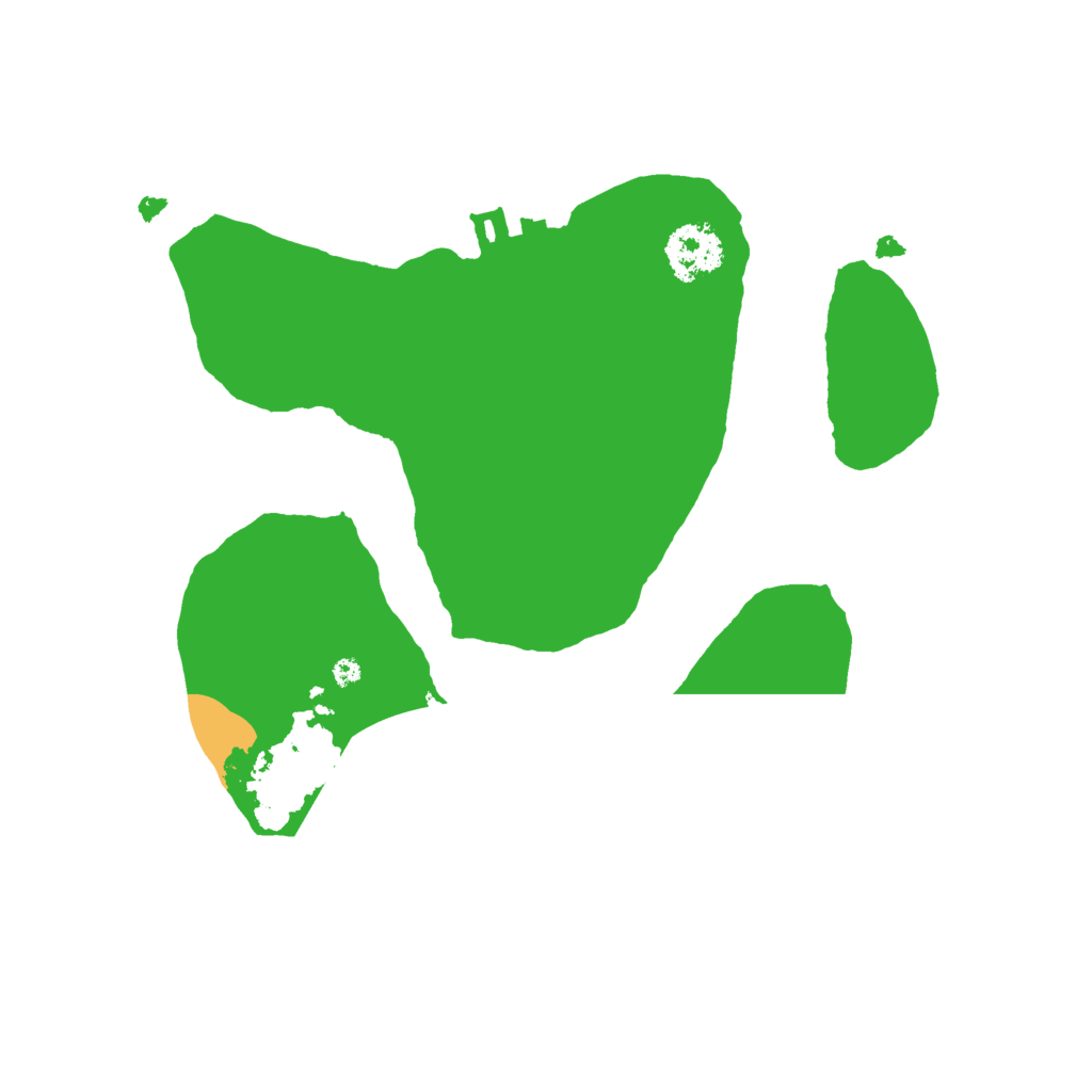 Biome Rust Map: Procedural Map, Size: 2000, Seed: 31415926