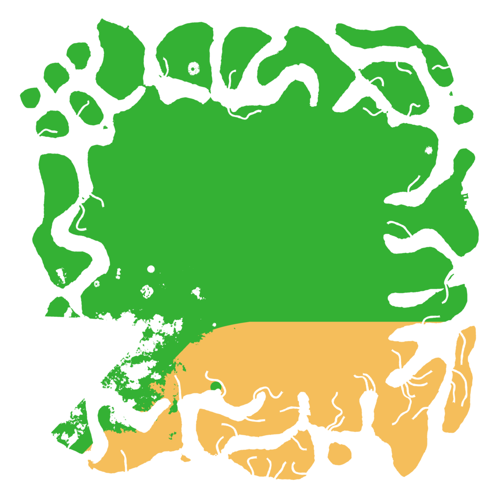 Biome Rust Map: Procedural Map, Size: 6000, Seed: 94466813