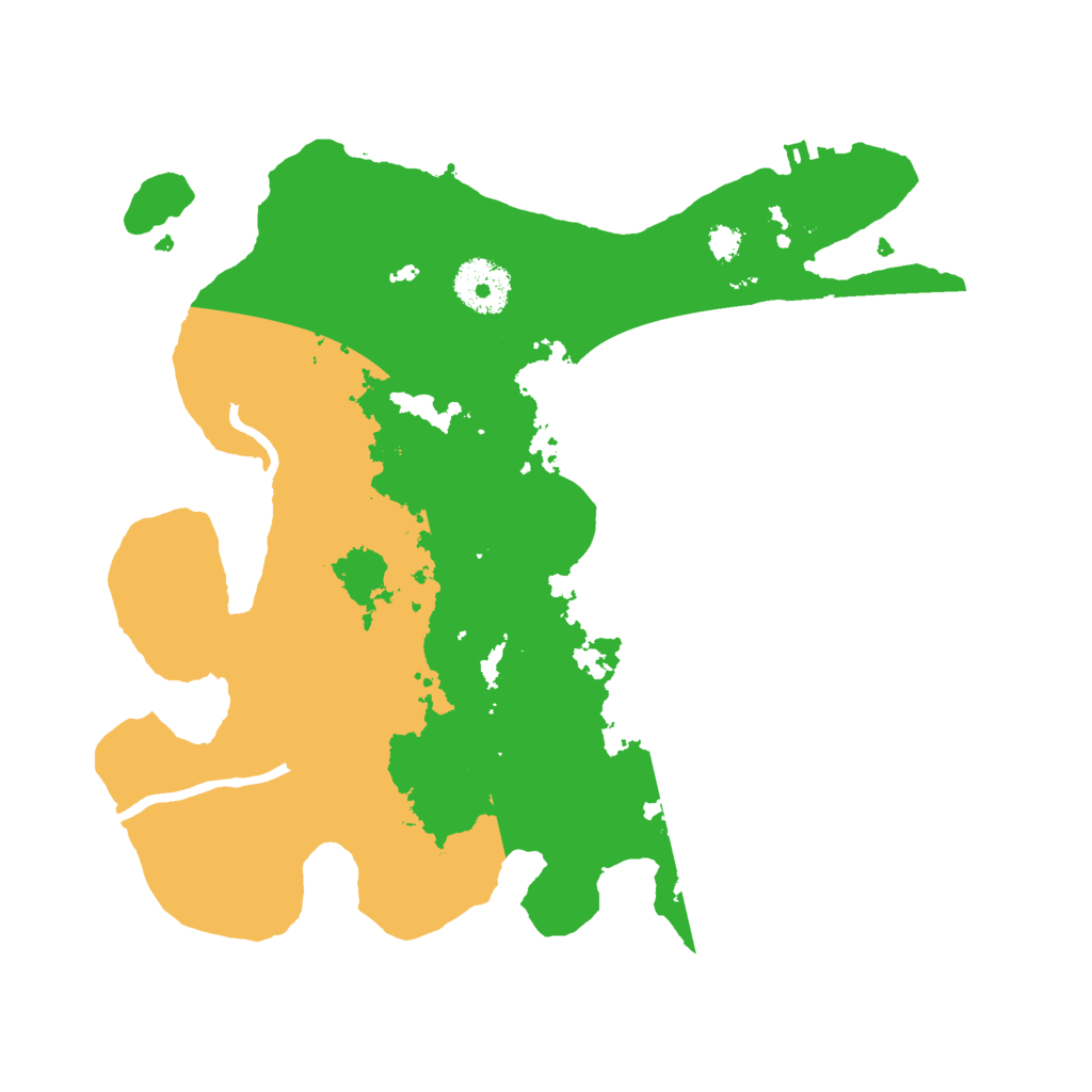 Biome Rust Map: Procedural Map, Size: 3000, Seed: 74