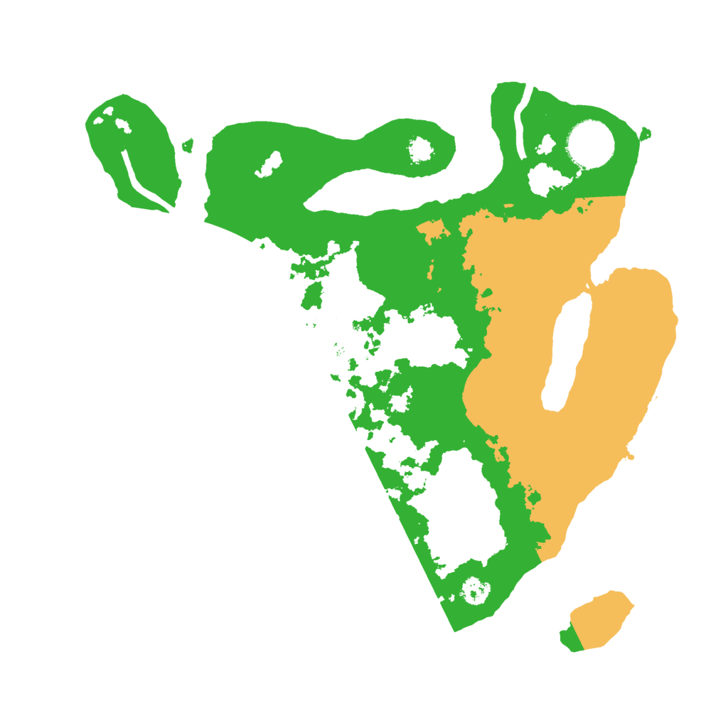 Biome Rust Map: Procedural Map, Size: 2700, Seed: 674326