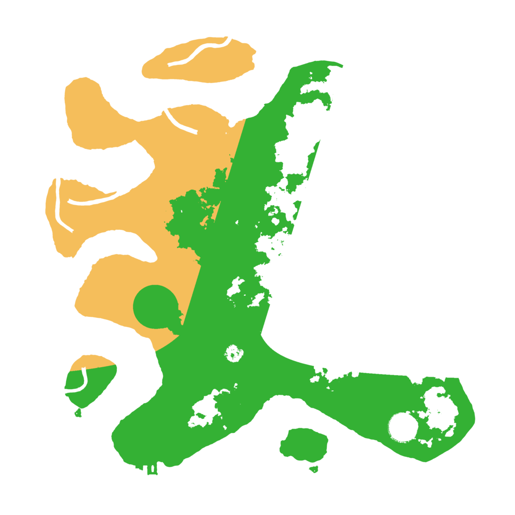 Biome Rust Map: Procedural Map, Size: 3100, Seed: 1840677360