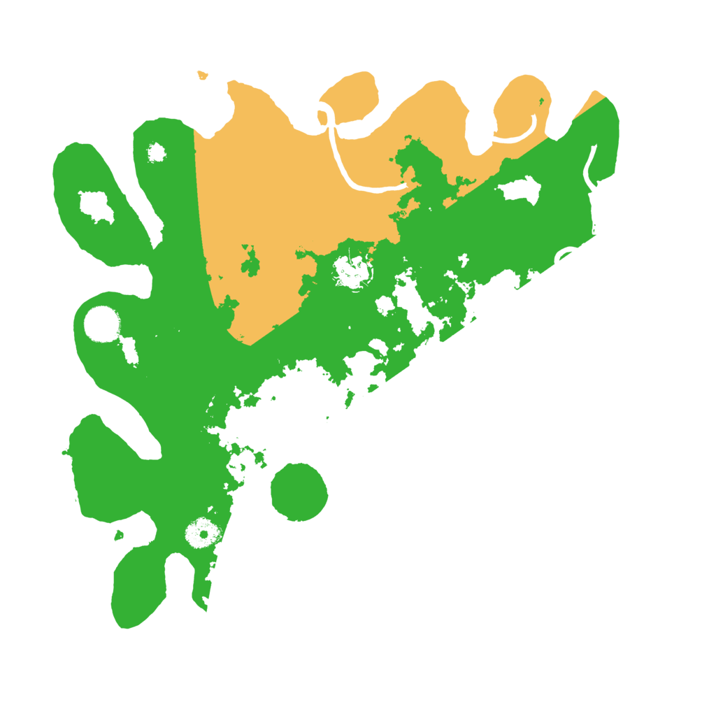 Biome Rust Map: Procedural Map, Size: 3500, Seed: 747