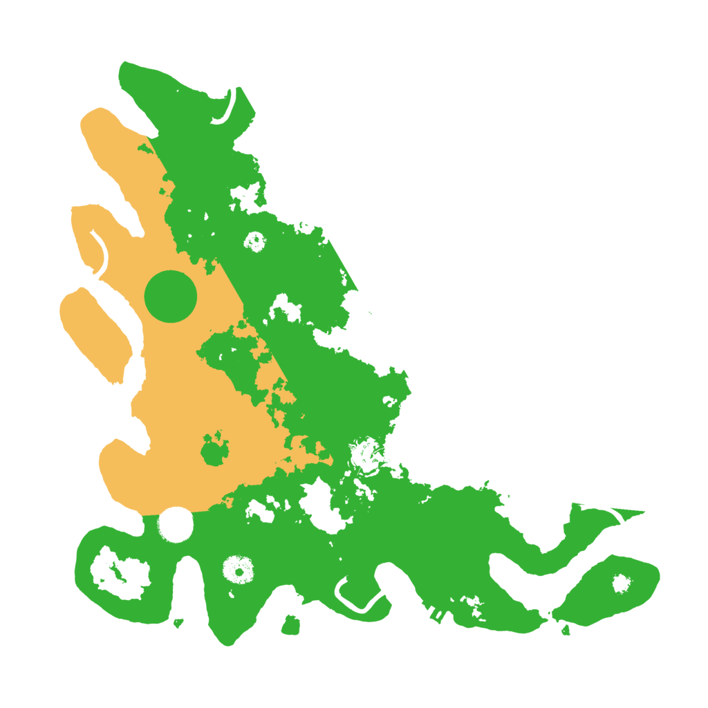 Biome Rust Map: Procedural Map, Size: 3550, Seed: 755902
