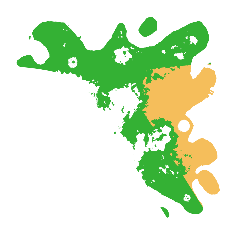 Biome Rust Map: Procedural Map, Size: 3550, Seed: 69169