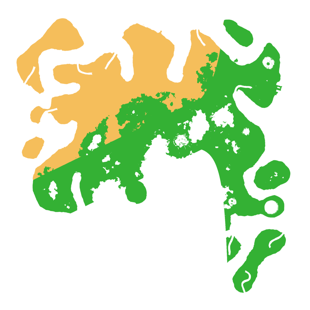 Biome Rust Map: Procedural Map, Size: 4000, Seed: 47683