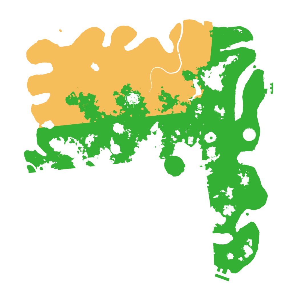 Biome Rust Map: Procedural Map, Size: 4000, Seed: 460069306