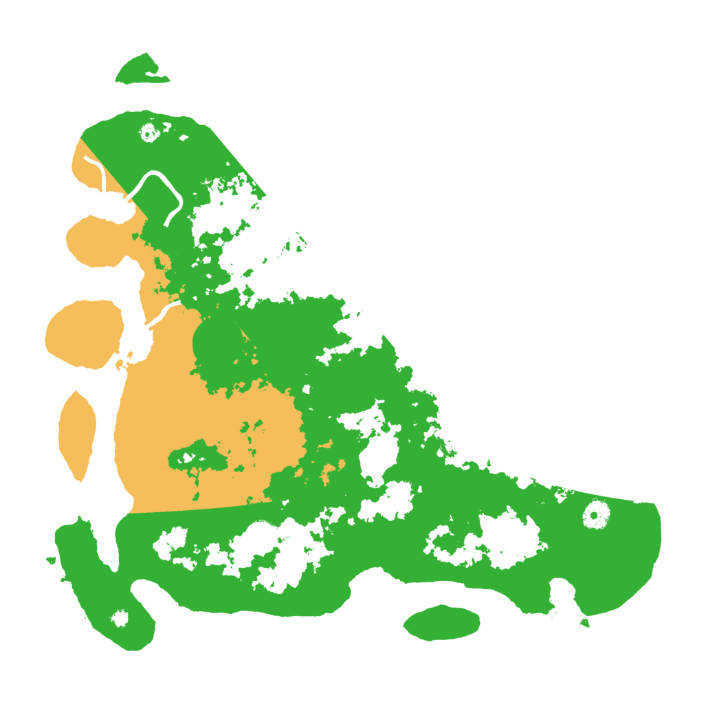 Biome Rust Map: Procedural Map, Size: 3850, Seed: 531038998