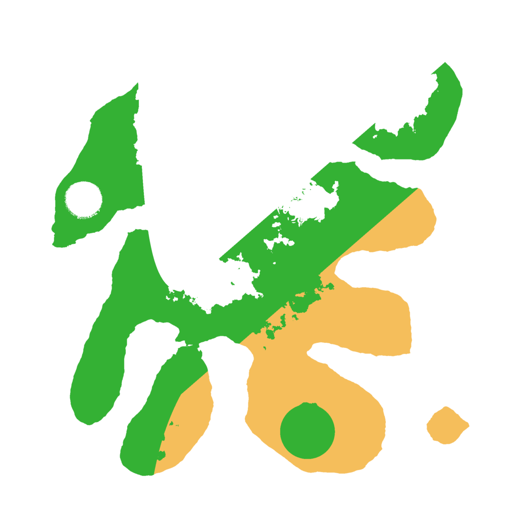 Biome Rust Map: Barren, Size: 2500, Seed: 4741