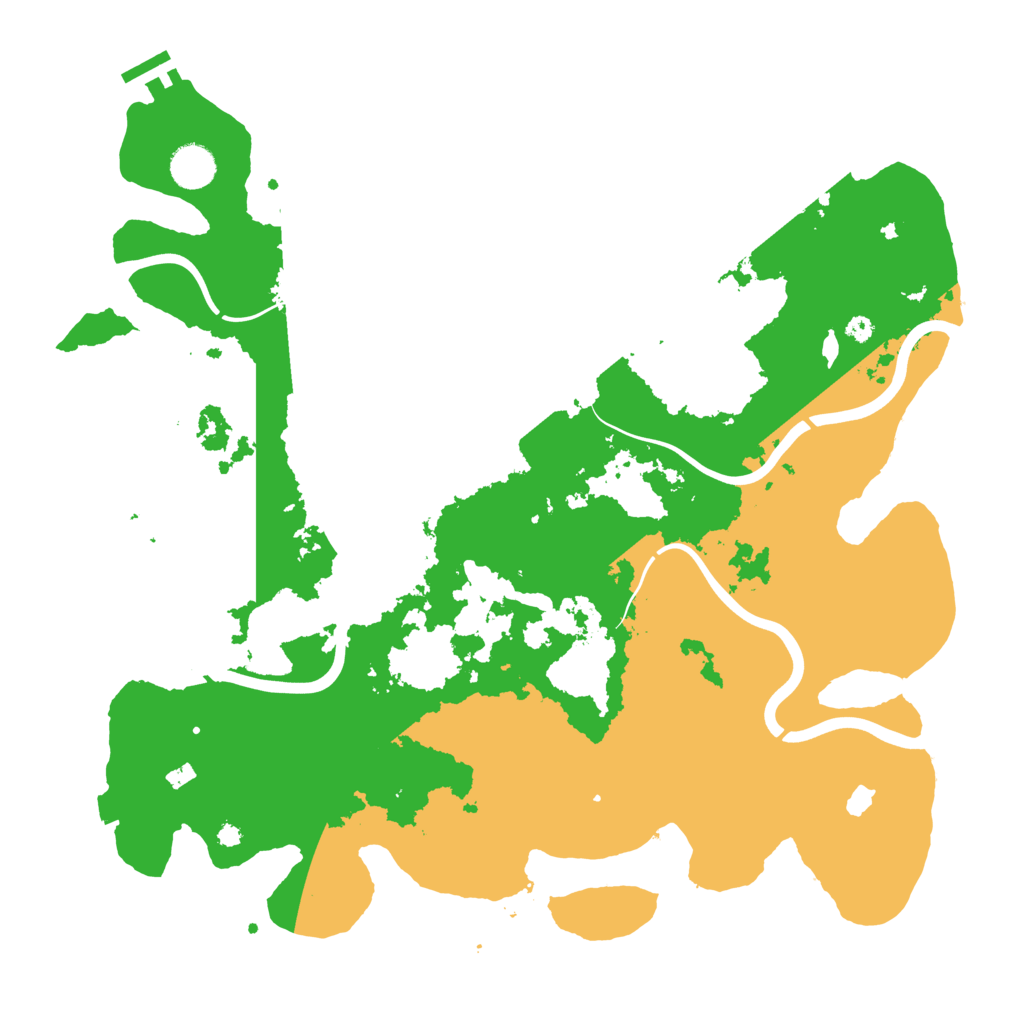 Biome Rust Map: Procedural Map, Size: 4000, Seed: 574330