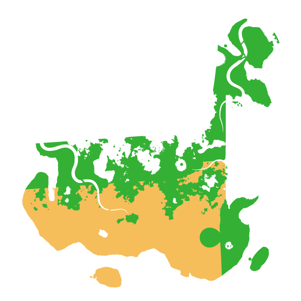 Biome Rust Map: Procedural Map, Size: 4000, Seed: 1634165247