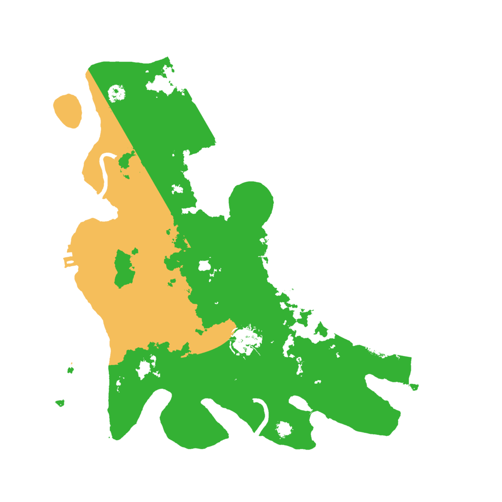 Biome Rust Map: Procedural Map, Size: 3000, Seed: 2188987