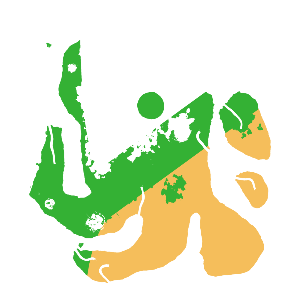 Biome Rust Map: Procedural Map, Size: 3000, Seed: 187793