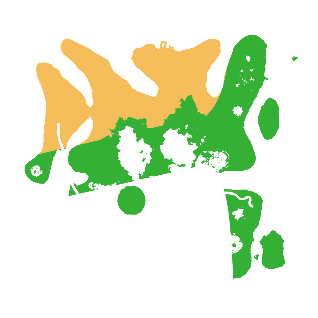 Biome Rust Map: Procedural Map, Size: 3000, Seed: 413474