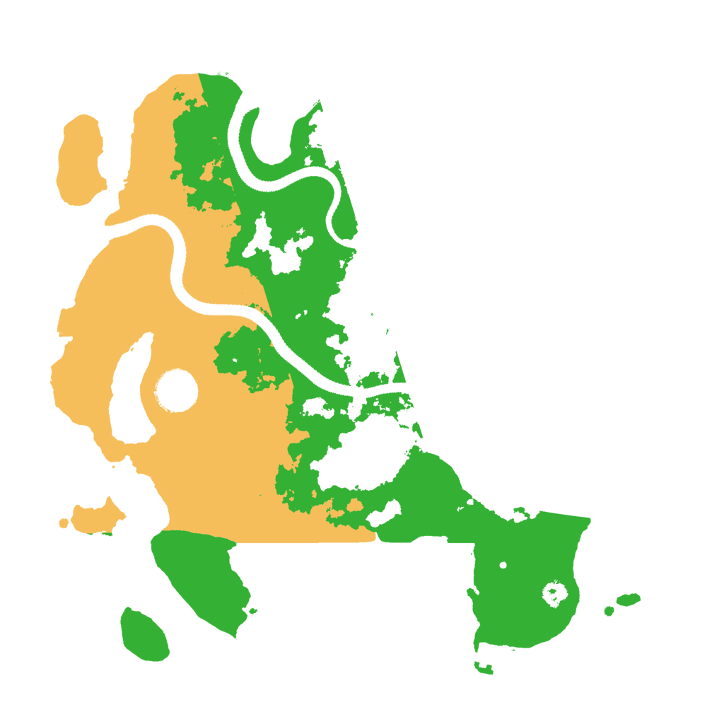 Biome Rust Map: Procedural Map, Size: 3000, Seed: 720333