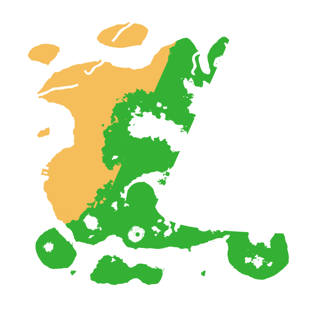 Biome Rust Map: Procedural Map, Size: 3000, Seed: 2432