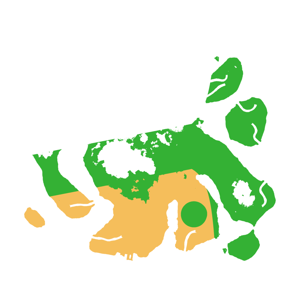 Biome Rust Map: Procedural Map, Size: 3000, Seed: 861509