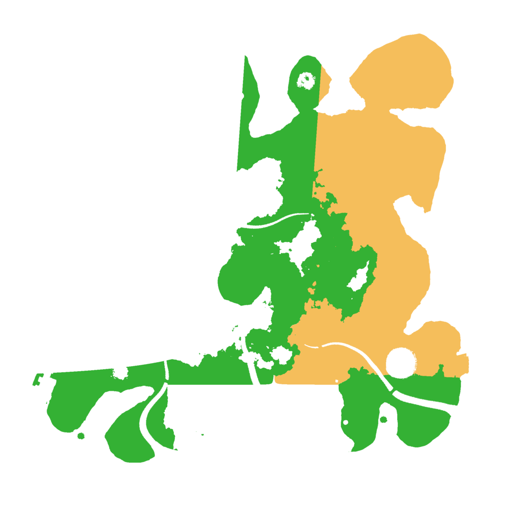 Biome Rust Map: Procedural Map, Size: 3000, Seed: 357787