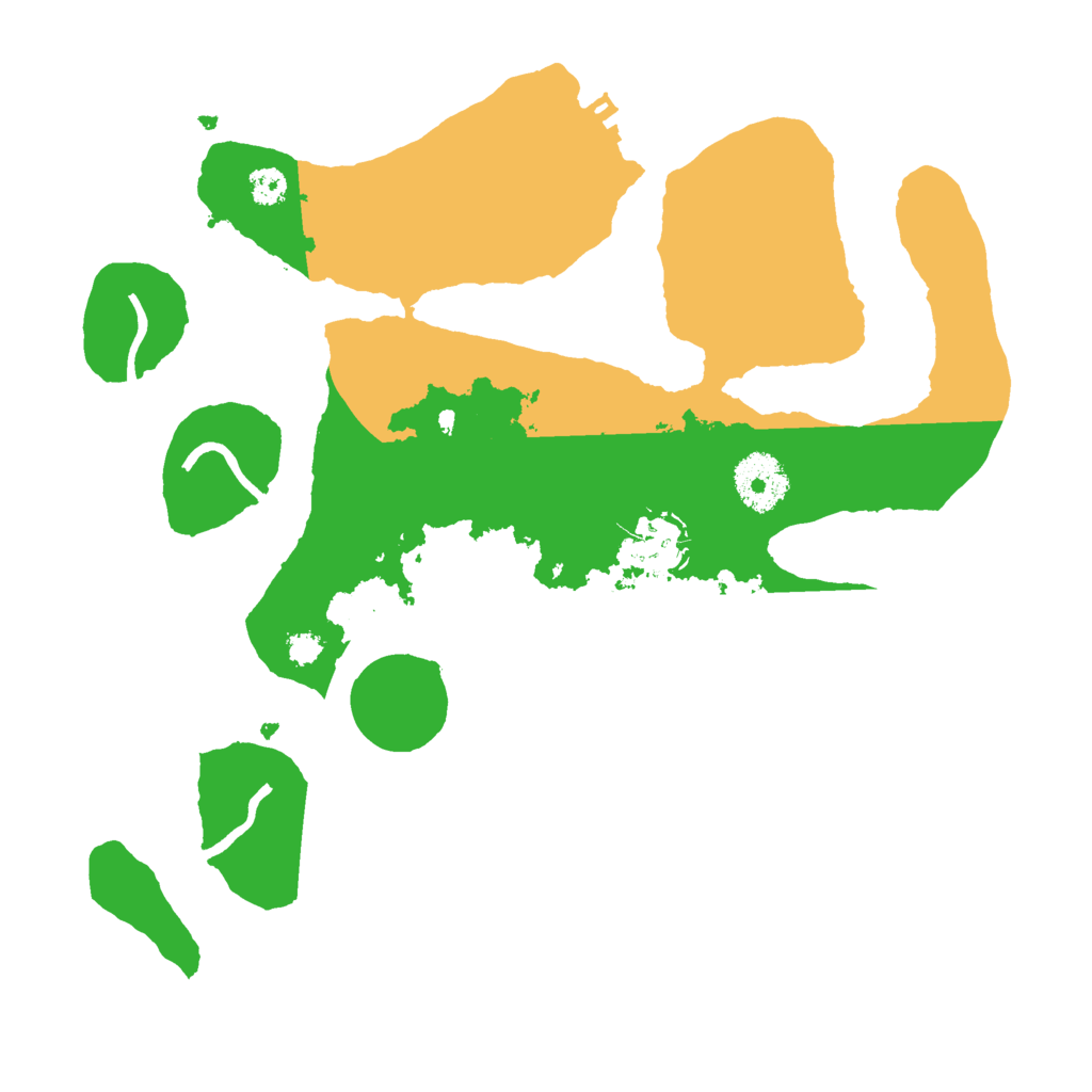 Biome Rust Map: Procedural Map, Size: 3000, Seed: 335826