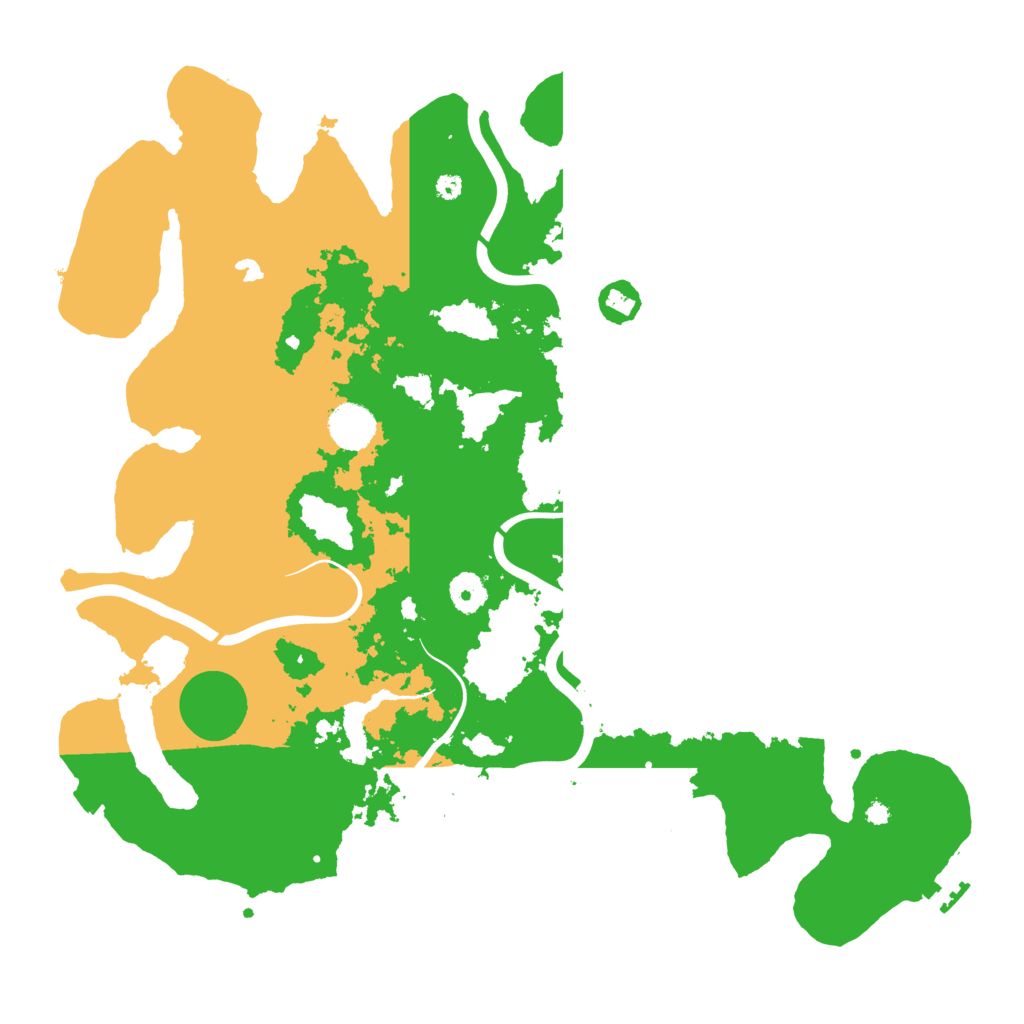 Biome Rust Map: Procedural Map, Size: 4000, Seed: 401833