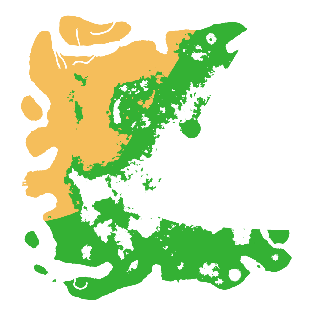 Biome Rust Map: Procedural Map, Size: 4500, Seed: 76876896