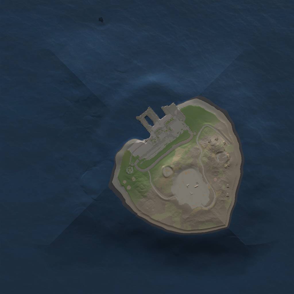 Rust Map: Procedural Map, Size: 1000, Seed: 6186708, 4 Monuments