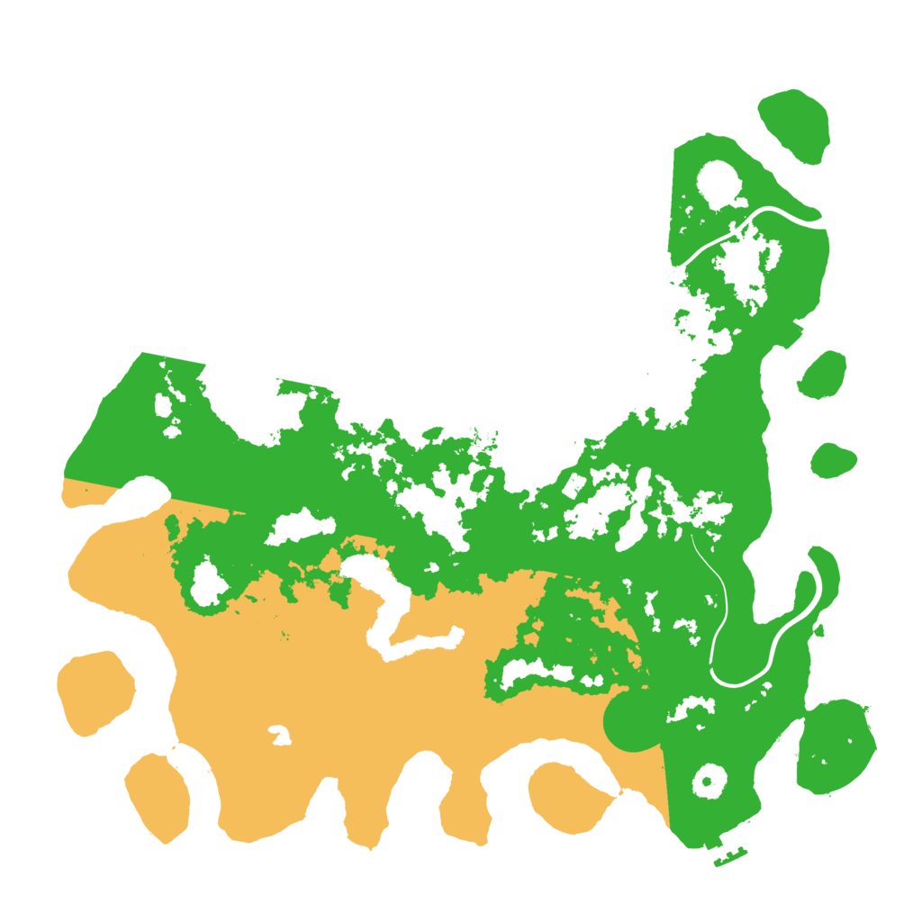 Biome Rust Map: Procedural Map, Size: 4000, Seed: 667731