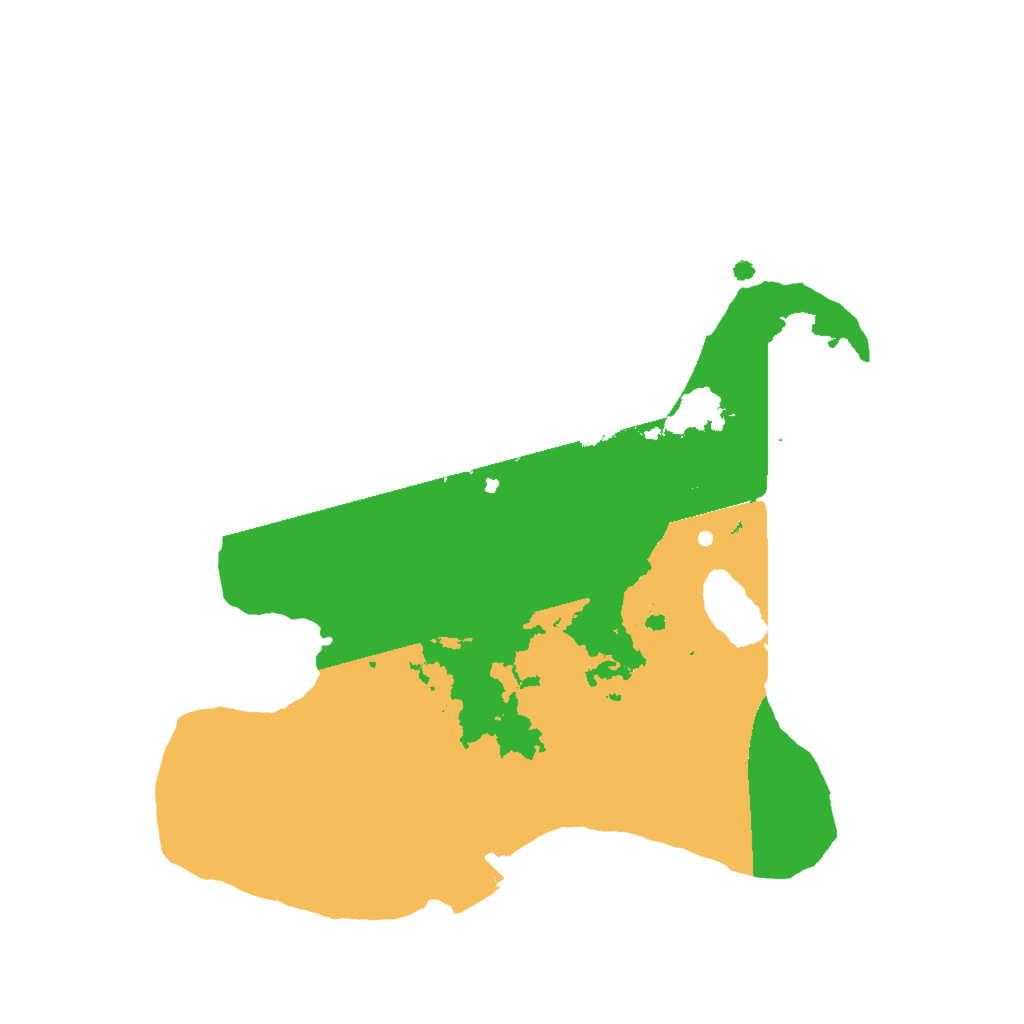 Biome Rust Map: Procedural Map, Size: 2000, Seed: 86
