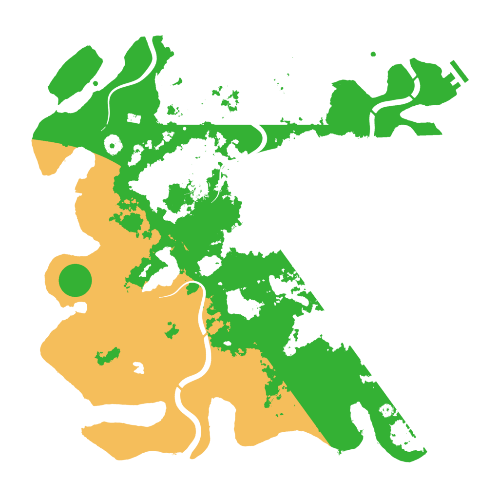 Biome Rust Map: Procedural Map, Size: 4000, Seed: 108