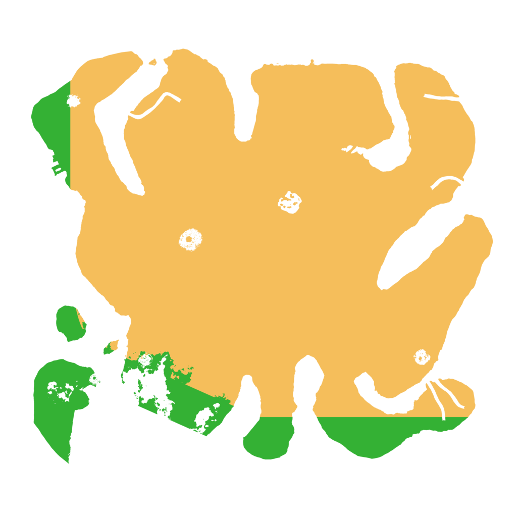 Biome Rust Map: Procedural Map, Size: 3550, Seed: 269078