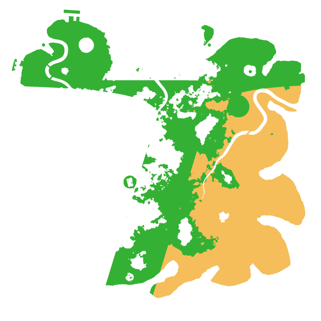 Biome Rust Map: Procedural Map, Size: 4000, Seed: 749052258