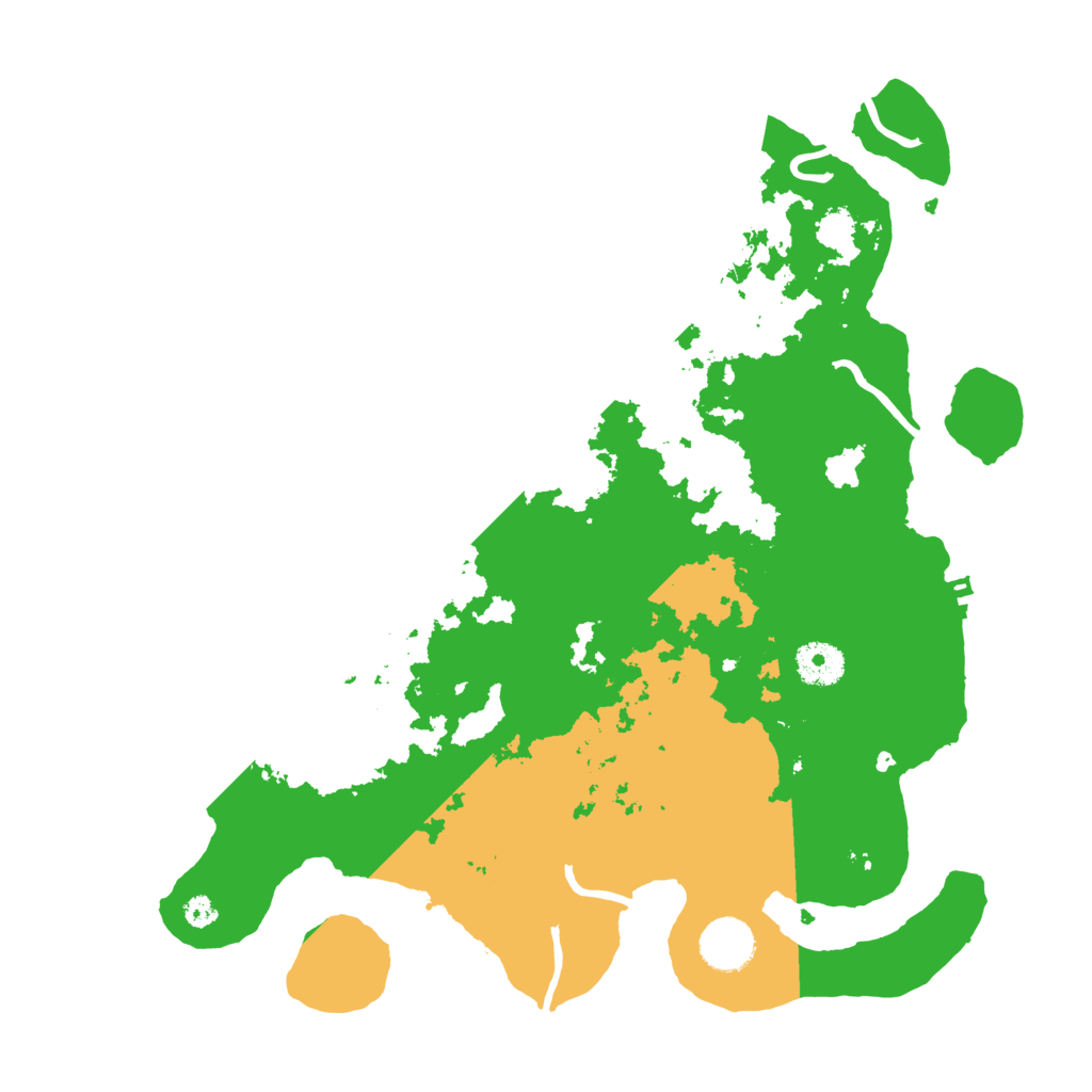 Biome Rust Map: Procedural Map, Size: 3550, Seed: 941700