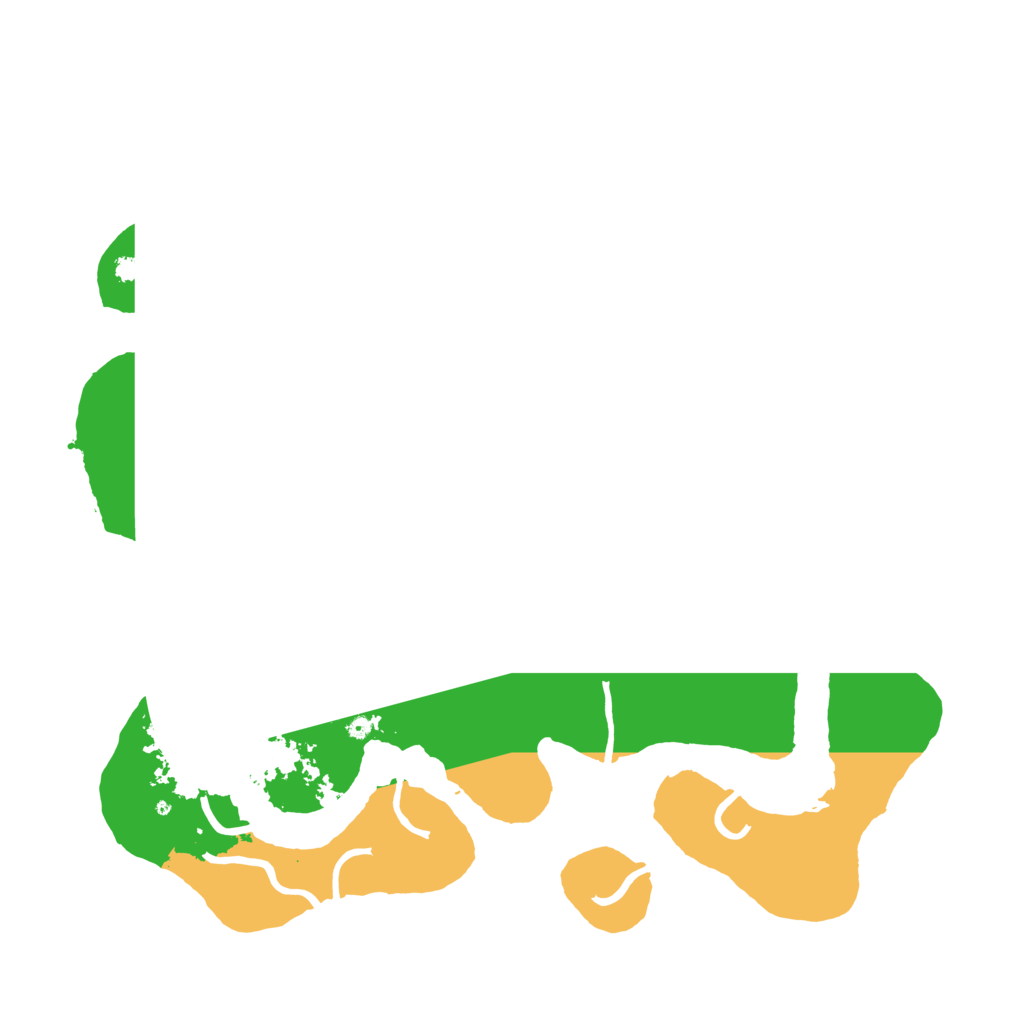 Biome Rust Map: Procedural Map, Size: 3550, Seed: 360862