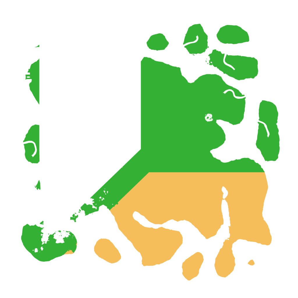 Biome Rust Map: Procedural Map, Size: 3800, Seed: 793197