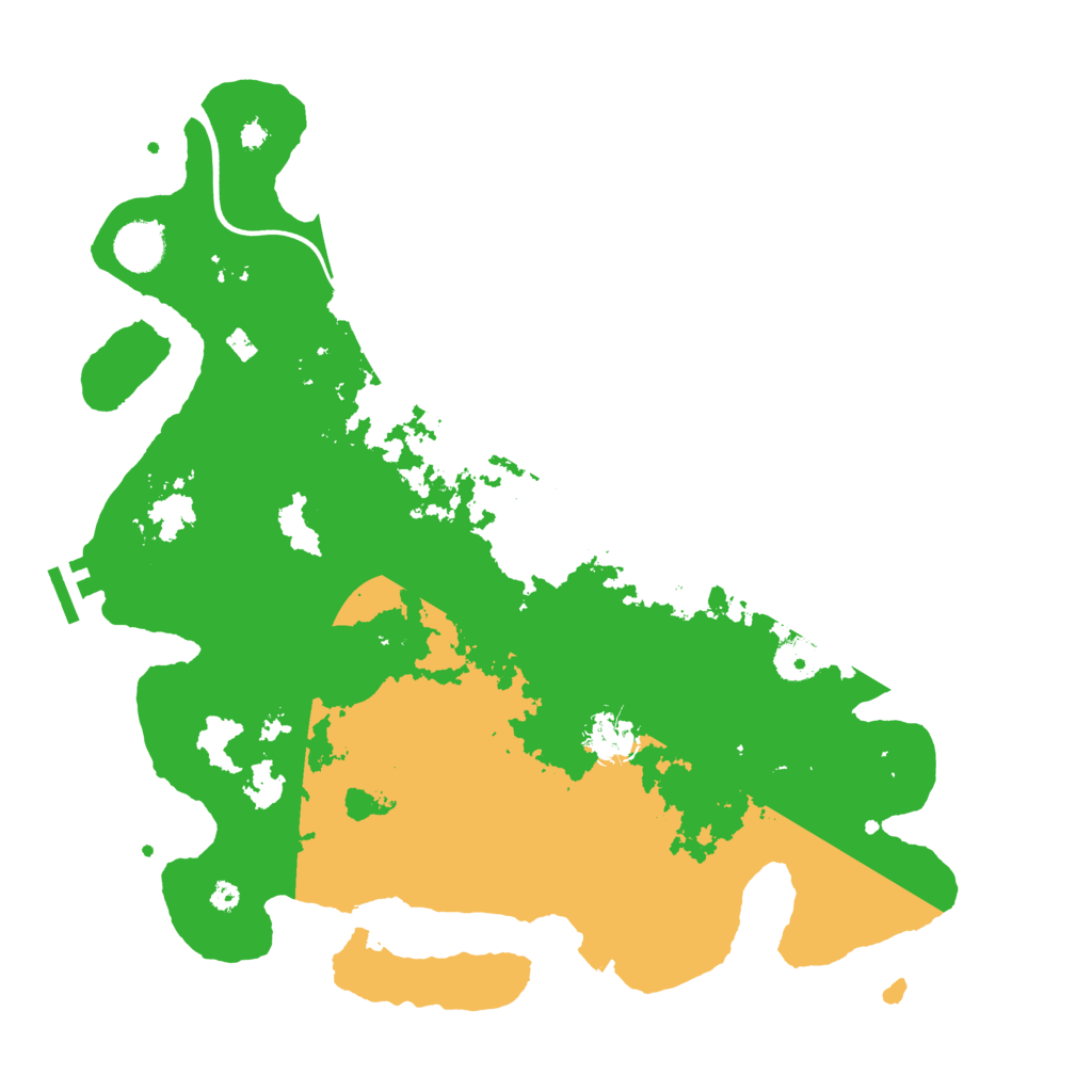 Biome Rust Map: Procedural Map, Size: 3800, Seed: 28