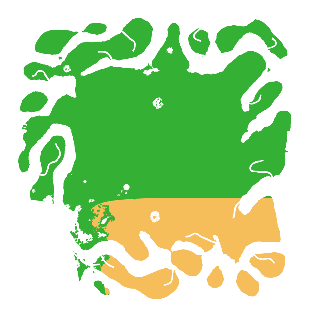 Biome Rust Map: Procedural Map, Size: 4500, Seed: 40288965