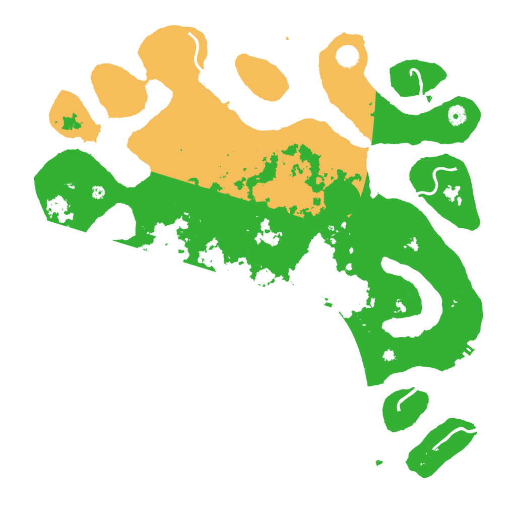 Biome Rust Map: Procedural Map, Size: 4000, Seed: 80087355