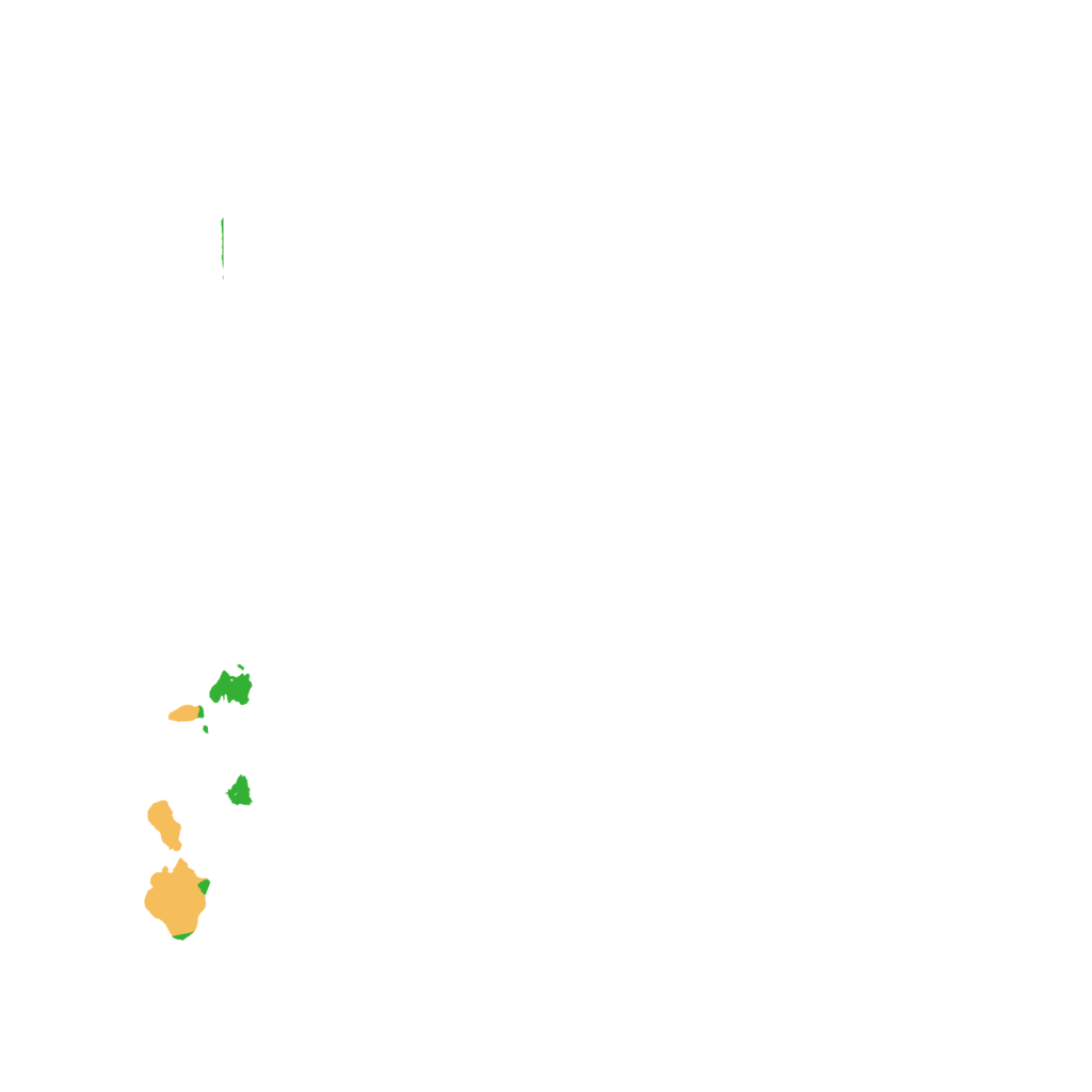 Biome Rust Map: Procedural Map, Size: 2000, Seed: 1226820958