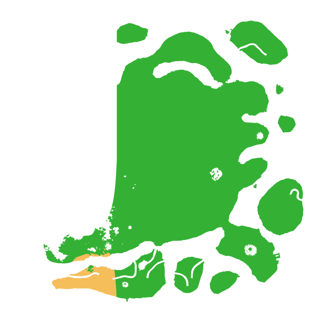 Biome Rust Map: Procedural Map, Size: 4000, Seed: 854949581