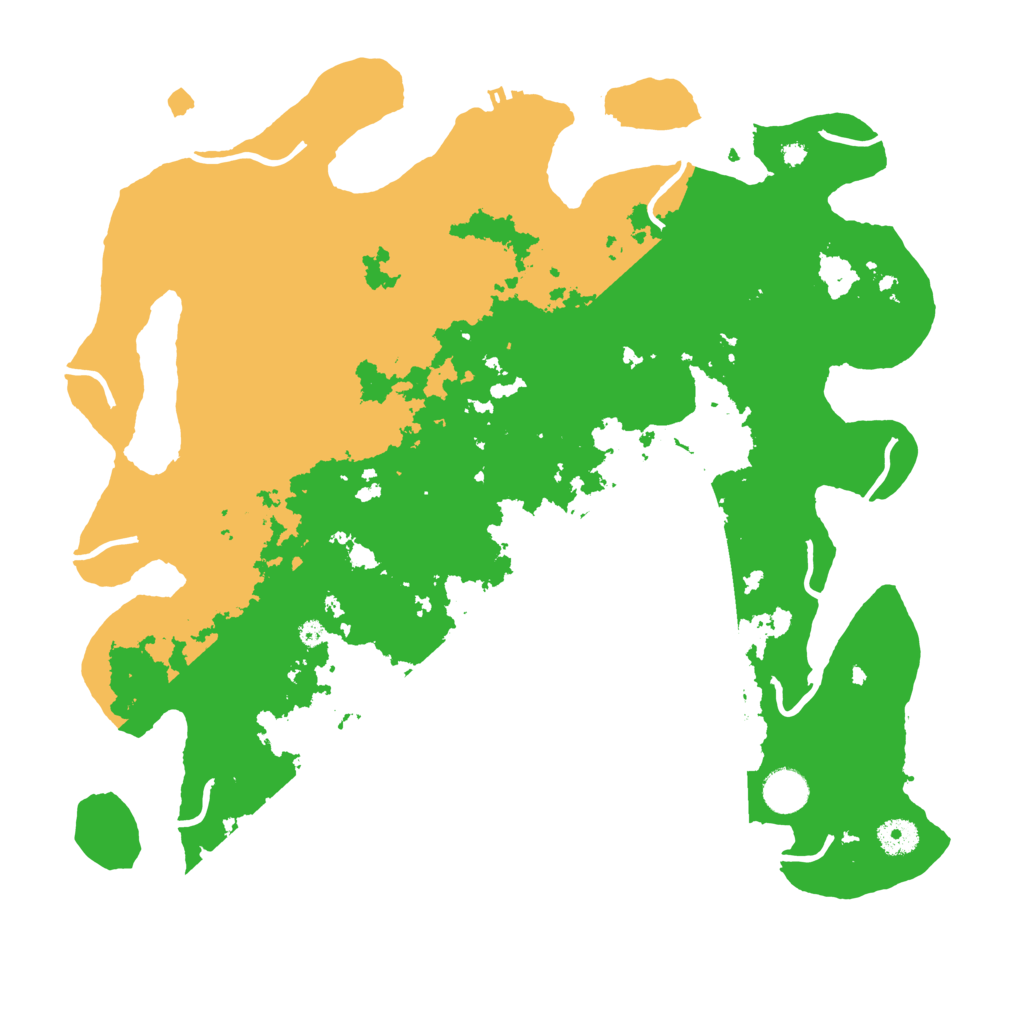 Biome Rust Map: Procedural Map, Size: 4000, Seed: 108226873