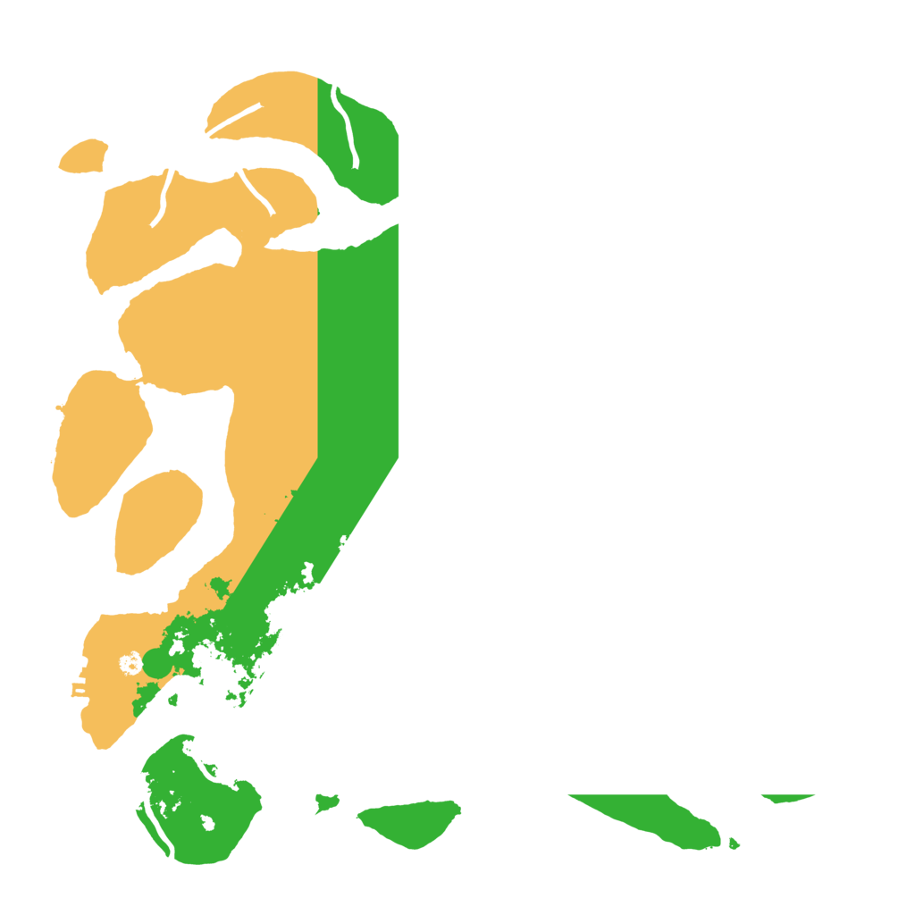 Biome Rust Map: Procedural Map, Size: 4000, Seed: 684463