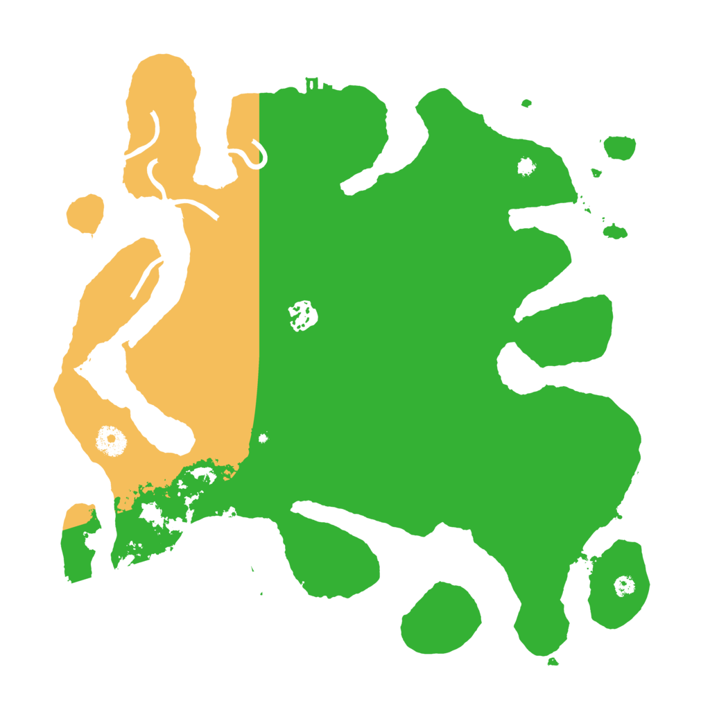 Biome Rust Map: Procedural Map, Size: 3550, Seed: 446015