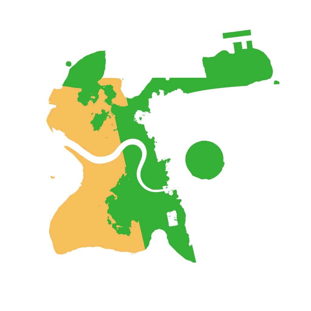 Biome Rust Map: Procedural Map, Size: 2229, Seed: 36085