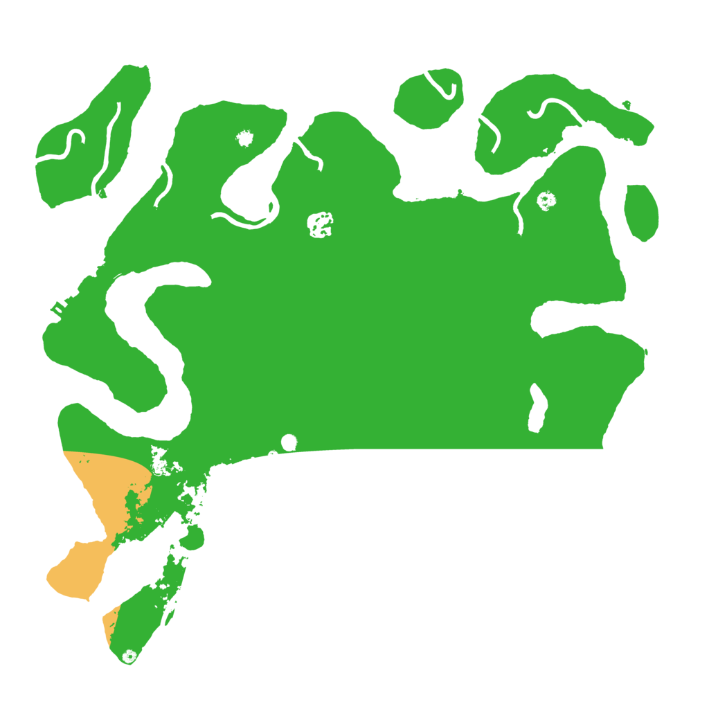 Biome Rust Map: Procedural Map, Size: 3900, Seed: 14