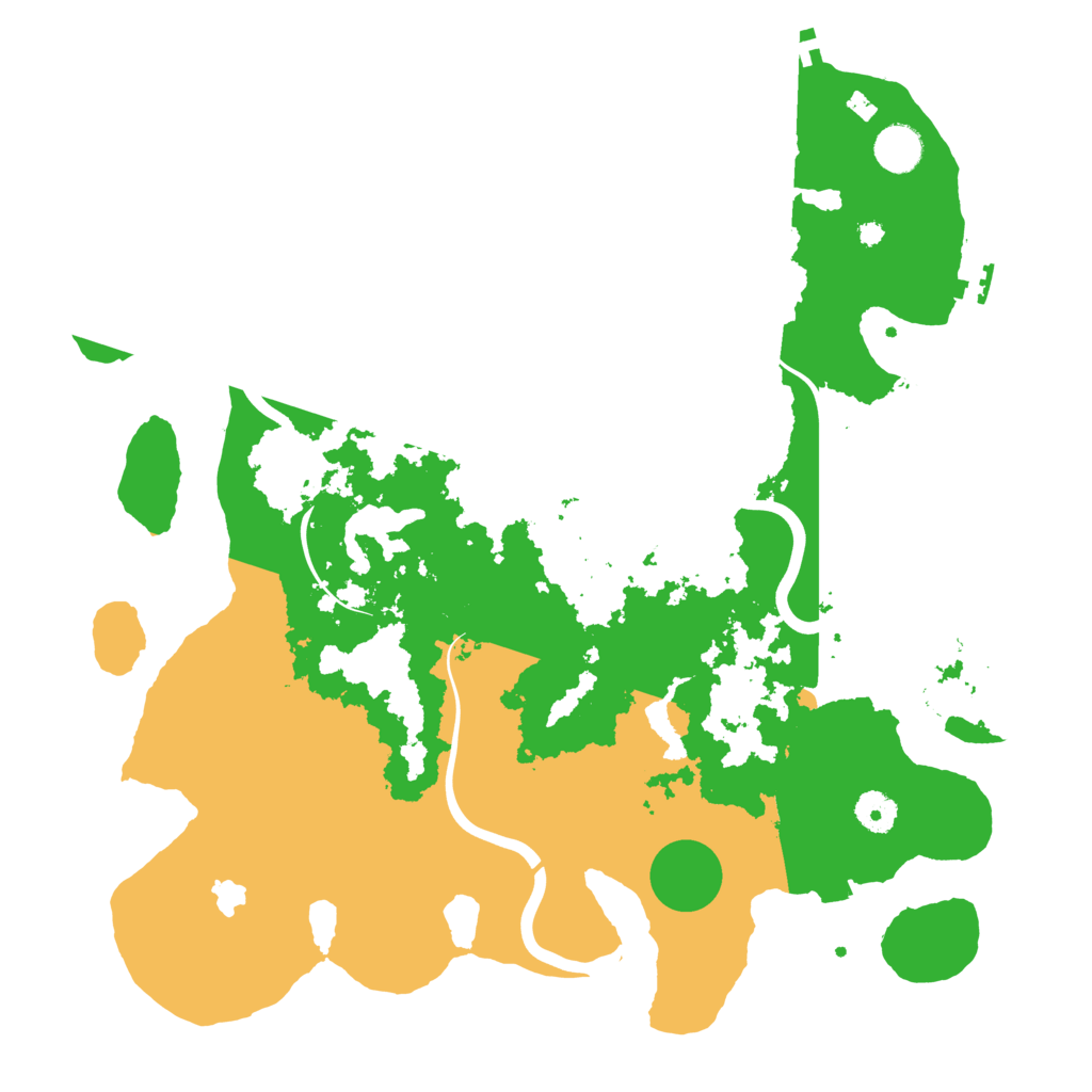 Biome Rust Map: Procedural Map, Size: 4000, Seed: 454007552
