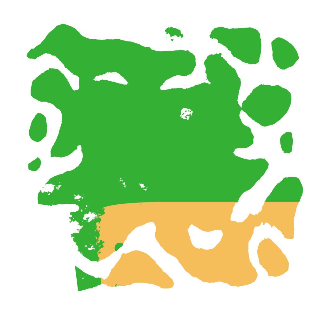 Biome Rust Map: Barren, Size: 4000, Seed: 291221