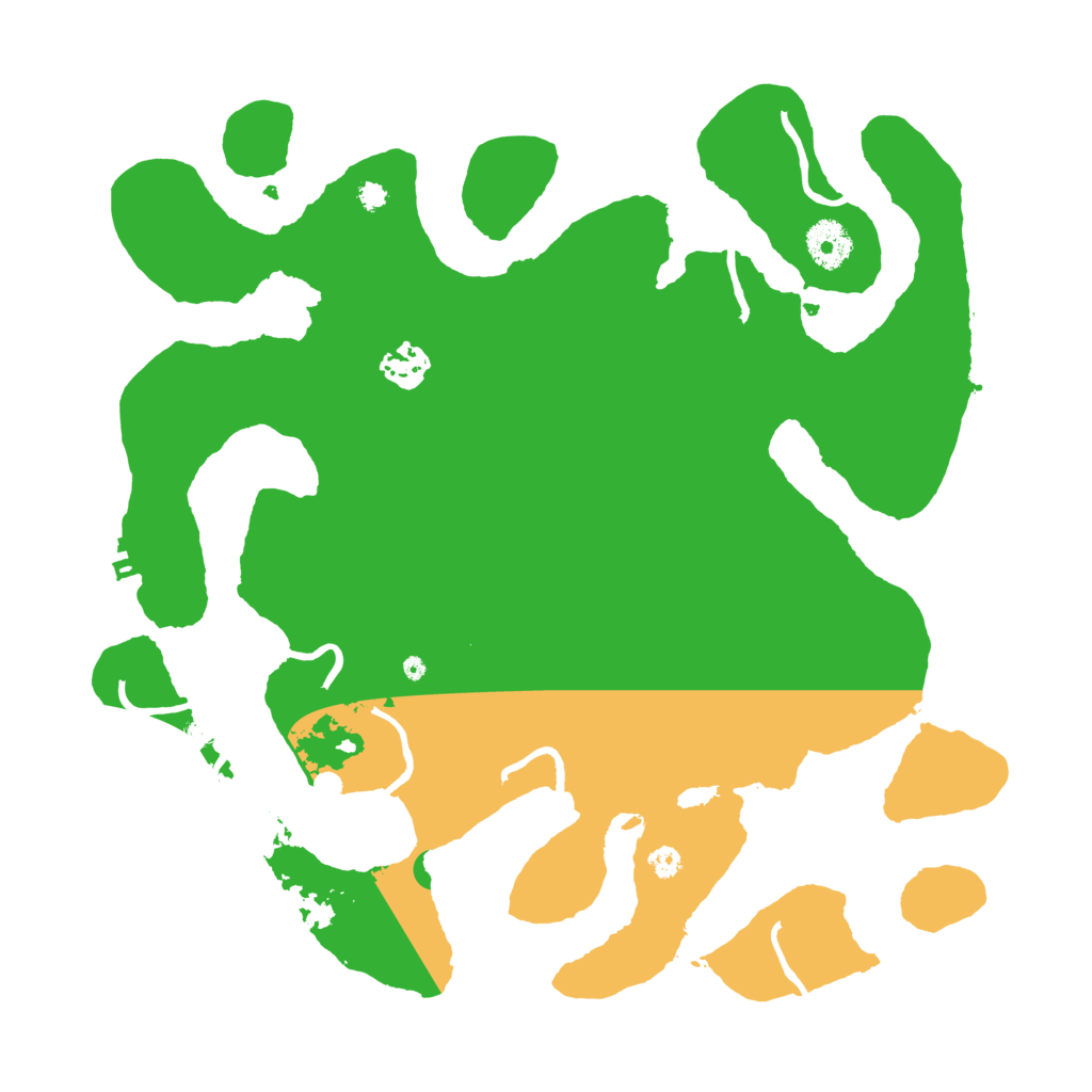 Biome Rust Map: Procedural Map, Size: 3550, Seed: 146337